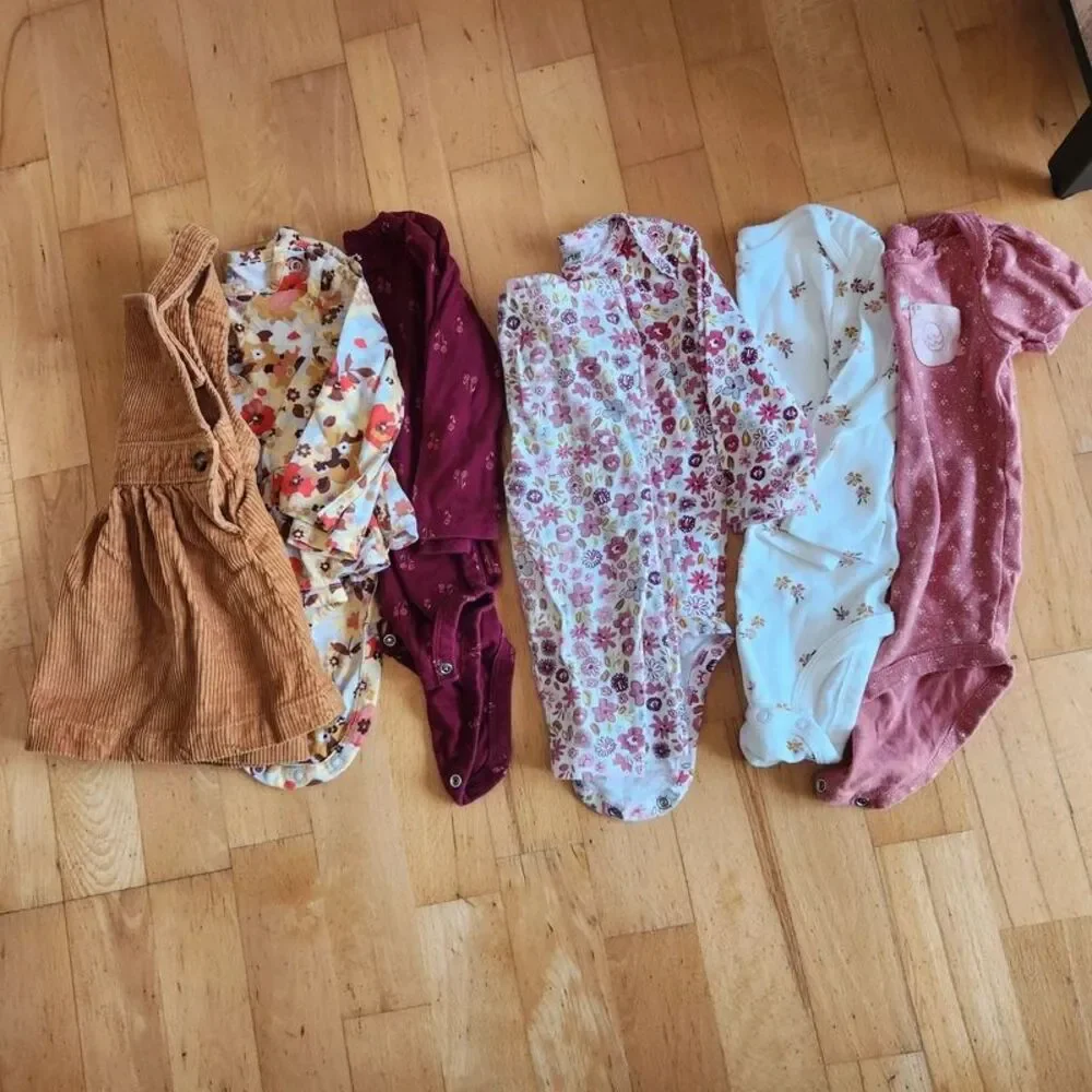 Carter's 9-12mo Fall Girl 7pc Bundle